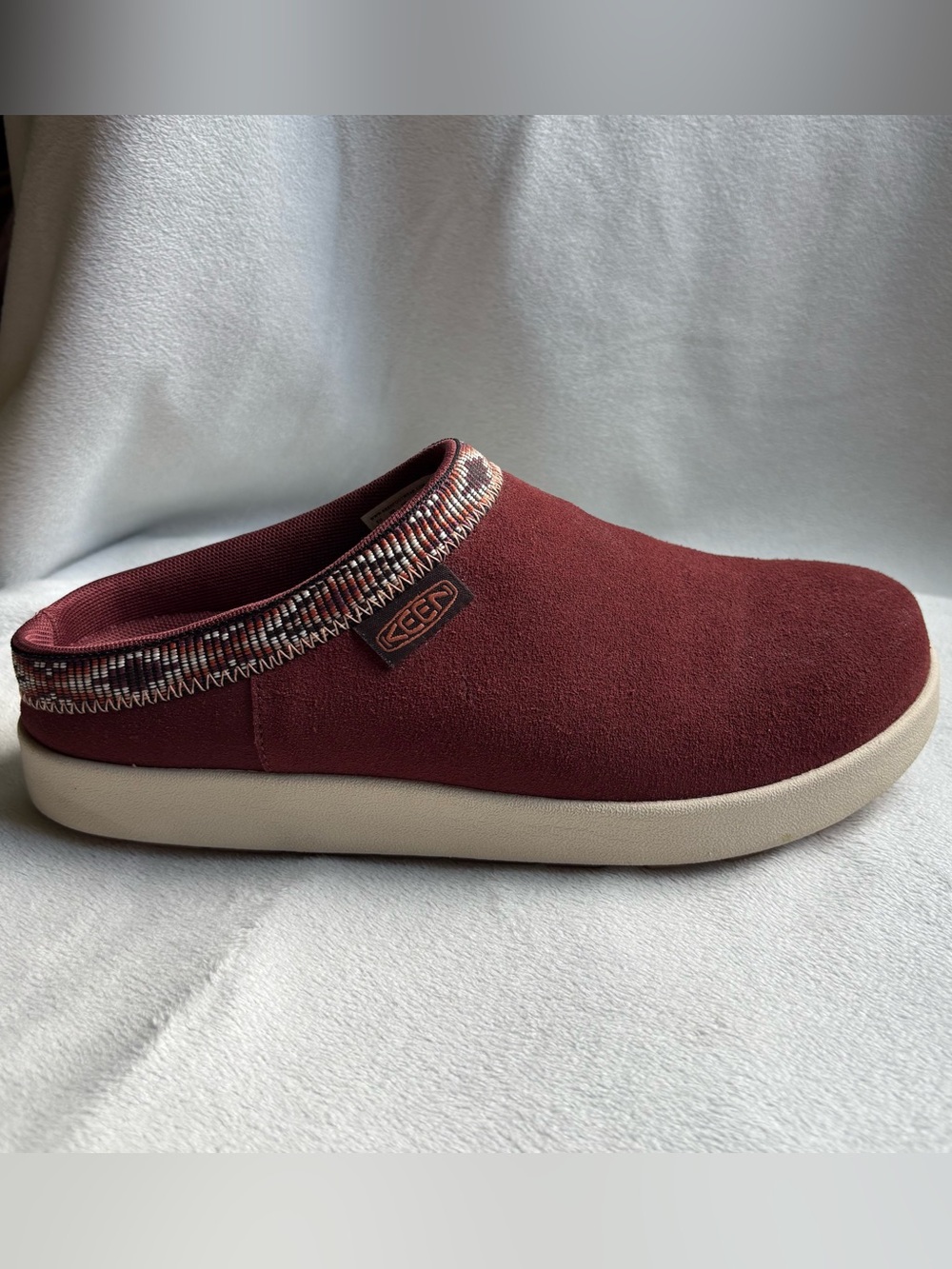 Keen Women's Elle Suede Mule in Andorra Birch W8.5 US - Picture 10 of 13